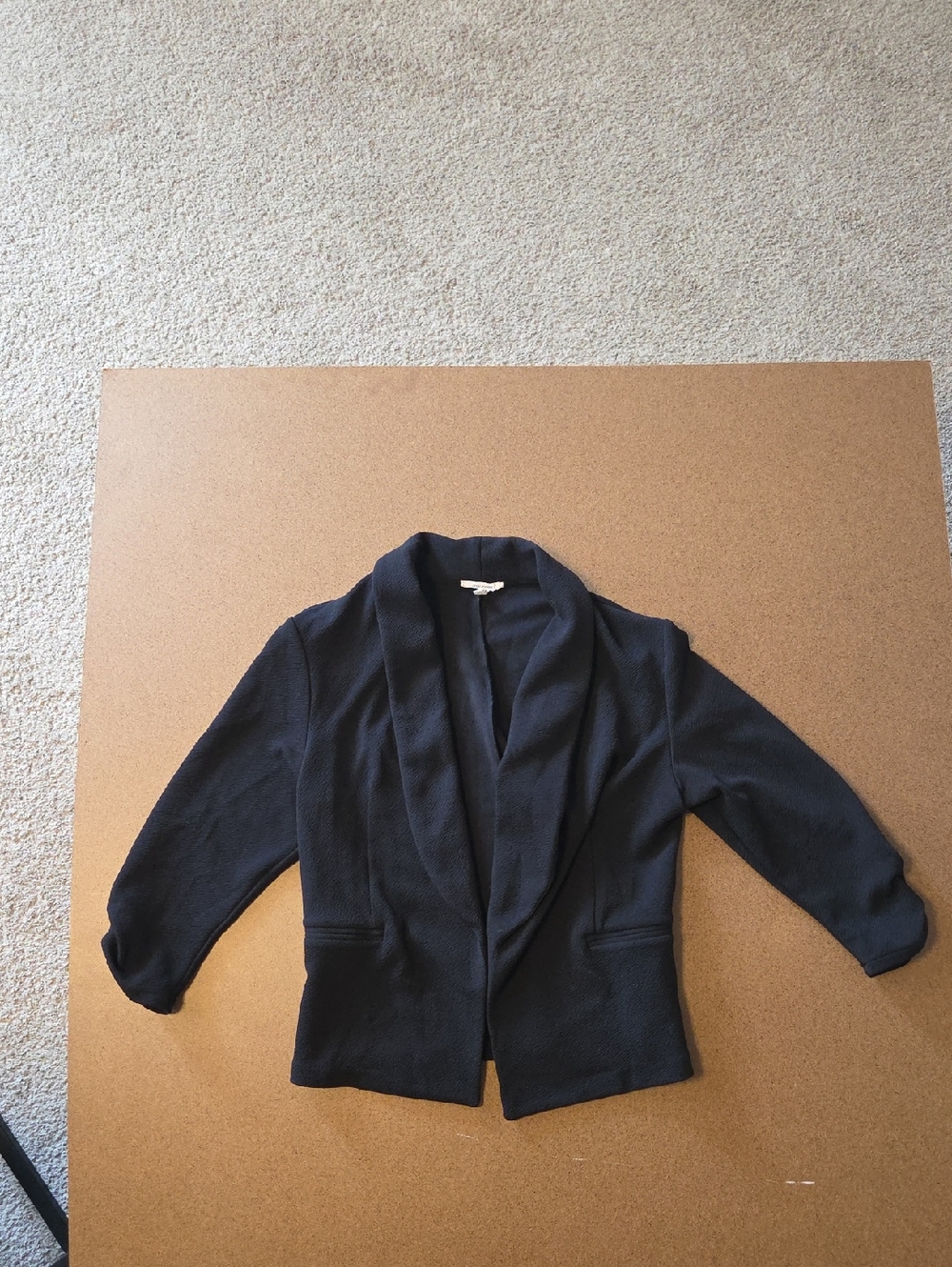 Maurices Black Shawl Collar Blazer
